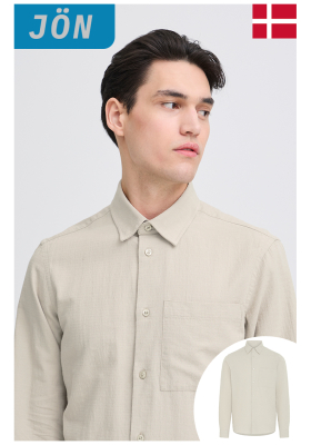 CASUAL FRIDAY Aaberg 6151, Törtfehér Hosszú Ujjú Ing