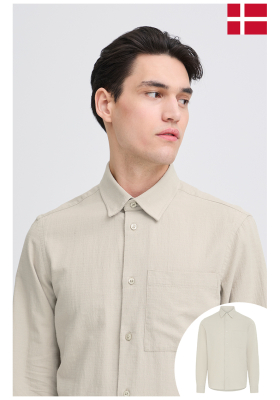 CASUAL FRIDAY Aaberg 6151, Törtfehér Hosszú Ujjú Ing