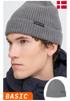 CASUAL FRIDAY Alkin 6112, Szürke Kötött Sapka