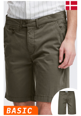 CASUAL FRIDAY Allan 1530, Zöld Chino Rövidnadrág