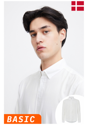 CASUAL FRIDAY Anton 4573, Fehér Hosszú Ujjú Ing