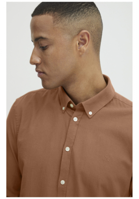 CASUAL FRIDAY Arthur 4472 Barna Hosszú Ujjú Ing