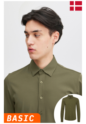 CASUAL FRIDAY Arthur, 4841 Zöld Hosszú Ing, NOOS