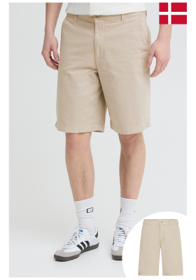 CASUAL FRIDAY Bennet 5540, Drapp Chino Rövidnadrág