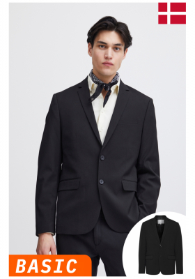 CASUAL FRIDAY Bernd 1725, Fekete Öltöny Zakó, NOOS