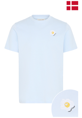 CASUAL FRIDAY Blom 6200, Halványkék Rövid Ujjú Póló