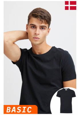 CASUAL FRIDAY David 3063, Kék Rövid Ujjú Póló, NOOS