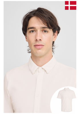 CASUAL FRIDAY Folke 5444, Fehér Rövid Ujjú Ing