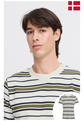 CASUAL FRIDAY Frankie 5370, Csikos Rövid Ujjú Póló