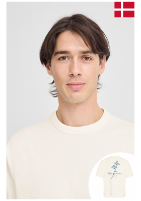 CASUAL FRIDAY Jaxson 5501, Bézs Rövid Ujjú Póló