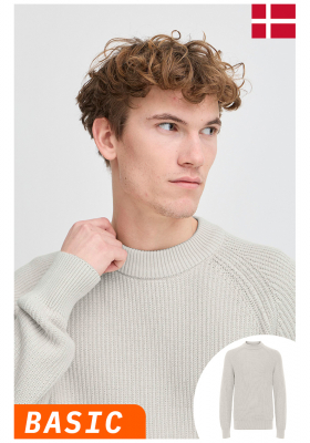 CASUAL FRIDAY Kristan 4998, Törtfehér Kötött Pulóver