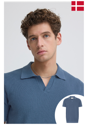 CASUAL FRIDAY Mateo 5399, Kék Kötött