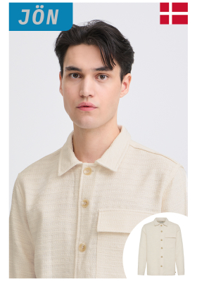 Ingek és nyakkendők - Ingkabát CASUAL FRIDAY Matt 6167, Törtfehér Ingkabát CASUAL FRIDAY Matt 6167, Törtfehér Ingkabát