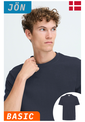 CASUAL FRIDAY Nilo 5642, Sötétkék Rövid Ujjú Póló