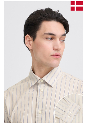 CASUAL FRIDAY Olsson 6147, Törtfehér Hosszú Ujjú Ing