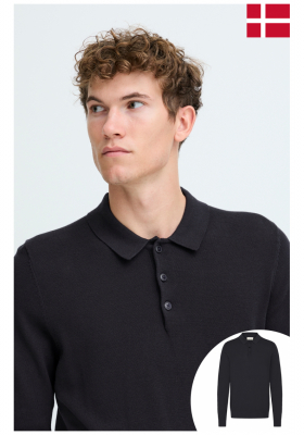 CASUAL FRIDAY Osvald, 5632 Sötétkék Kötött Pulóver