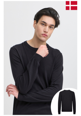 CASUAL FRIDAY Osvald, 5633, Sötétkék Kötött Pulóver