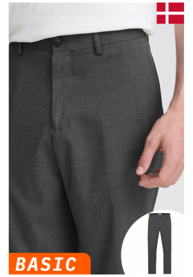 CASUAL FRIDAY Philip 1736, Szürke Öltöny Nadrág NOOS