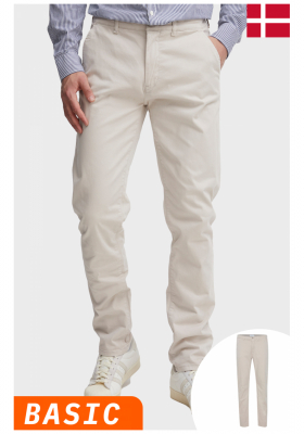 CASUAL FRIDAY Philip 4207, Törtfehér Elegáns Nadrág