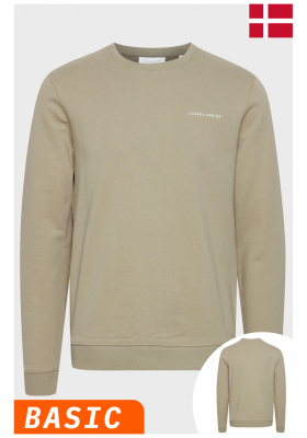 CASUAL FRIDAY Severin 4054, Bézs Környakú Pulóver, NOOS