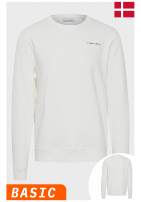 CASUAL FRIDAY Severin 4054, Ecru Környakú Pulóver, NOOS