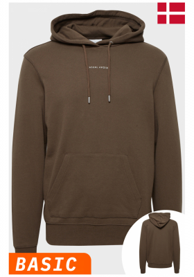 CASUAL FRIDAY Sinius 4055, Barna Kapucnis Pulóver, NOOS