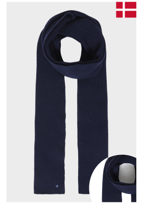 CASUAL FRIDAY Teodor 6543, Kék Gyapjú Sál 
