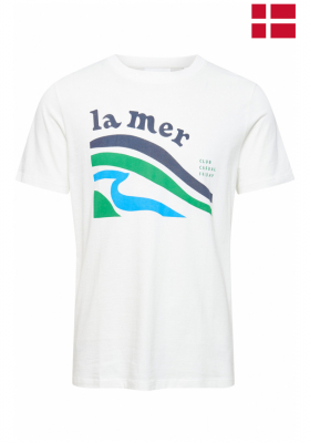 CASUAL FRIDAY Thor 4707, Fehér Nyári Rövid Ujjú Póló