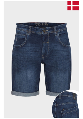 FQ1924 0215, Sötéték Farmer Rövidnadrág