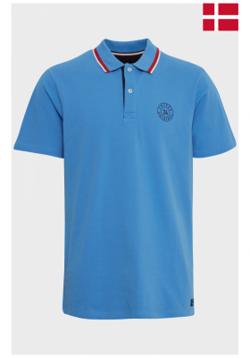 FQ1924 Peter 0418, Világoskékék Rövid Ujjú Ingpóló