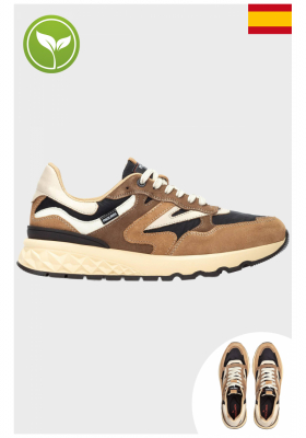 PIKOLINOS Aranda M8R-6391SEC1 Barna-Fehér Borjúbőr Félcipő