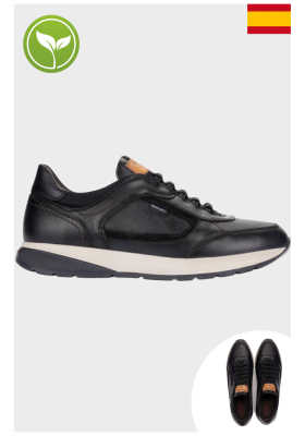 PIKOLINOS Getafe M2B-6439C1-Fekete Borjúbőr Sneaker