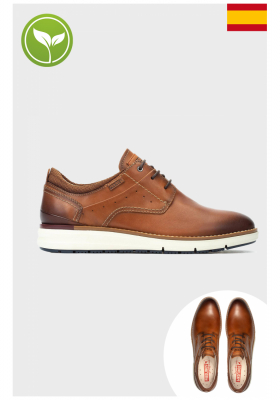 PIKOLINOS Manacor 4276C1, Borjúbőr Félcipő Brandy