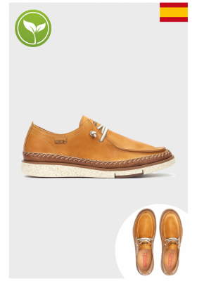 PIKOLINOS San Juan 4274C1, Borjúbőr Félcipő Cheddar