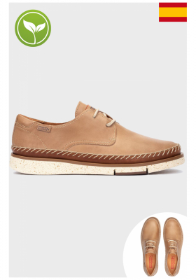 PIKOLINOS San Juan M6L-4275C2, Barna Borjúbőr Félcipő