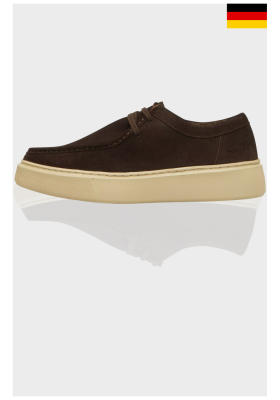 S-Oliver 3639, Barna Bőr Sneaker