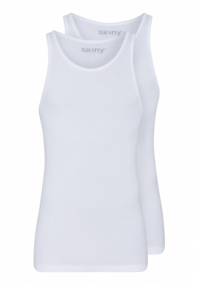 SKINY Shirt Collection 6144, Fehér Atléta, Dupla Kiszerelés