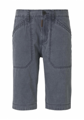 TOM TAILOR Pigment Topped 6280, Kék Chino Rövidnadrág