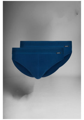 SKINY Cotton Retro 692, Kék Alsónadrág, Dupla