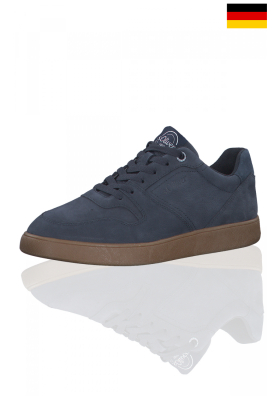 s.OLIVER 13633,Sötétkék Bőr Sneaker Félcipő