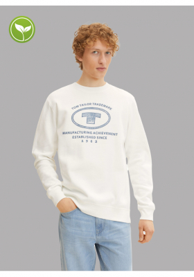 TOM TAILOR 2929 Fehér Környakú Pulóver