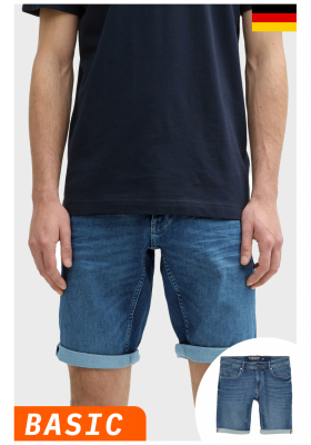 TOM TAILOR 4974, Kék Farmer Rövidnadrág