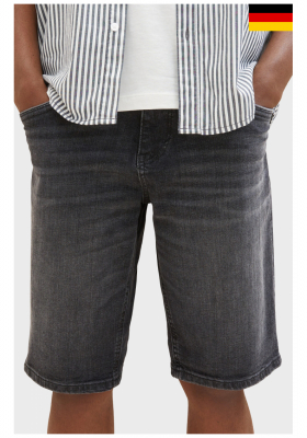 TOM TAILOR 5654, Szürke Farmer Rövidnadrág
