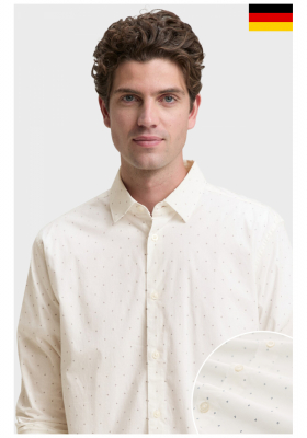 TOM TAILOR 7335, Törtfehér Hosszú Ujjú Ing