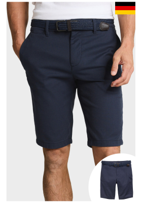 TOM TAILOR 9729, Sötétkék Chino Rövidnadrág