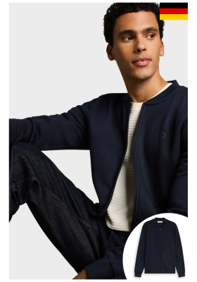TOM TAILOR DENIM 0802, Sötétkék Bomber Dzseki 