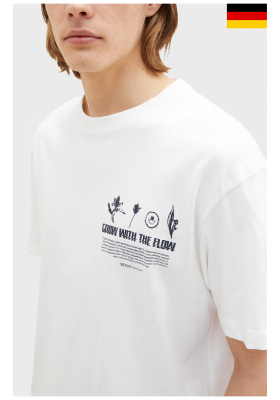 TOM TAILOR DENIM 5600, Fehér Rövid Ujjú Póló