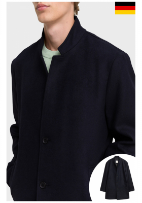 TOM TAILOR DENIM 6909, Sötétkék Szövetkabát