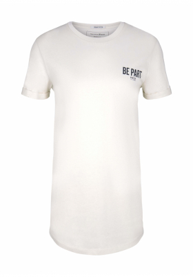 TOM TAILOR DENIM Be Part 1893, Bézs Rövid Ujjú Póló