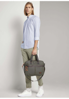 TOM TAILOR DENIM Björn Business 936, Zöld Táska